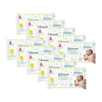 Kit 480 ToalhinhaS Johnsons Baby Recém-Nascido
