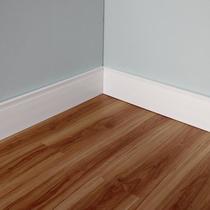 Kit 48M Linear Rodapé de Poliestireno Frisado 15cmX2,40m