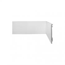 Kit 48M Linear Rodapé de Poliestireno Liso 10cmX15mm