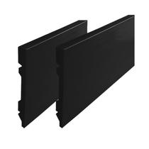 Kit 48M Linear Rodapé de Poliestireno Liso 15cmX2,40m