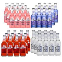 Kit 48Und St Pierre Pink - Red - Zero - Blueberry 275Ml - St. Pierre