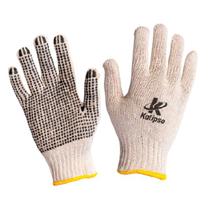 Kit 48x Luvas Algodão Branca Pigmentada