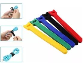 Kit 49 Organizador De Cabos Fios Abraçadeira Prender