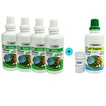 Kit 4Alcon Labcon Ictio 100ml + 1Alcon Labcon PH Tropical 100ml
