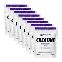 Kit 4kg Creatina Monohidratada Pura Importada - Wisehealth
