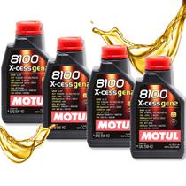 Kit 4lt Óleo Motul 8100 Xcess 5w40 Sintético Carro 4 Litros