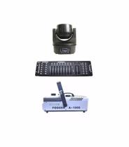 Kit 4Moving Mini B-Eye 6X15W Maquina De Fumaça 1500W Dmx 512 - One Light