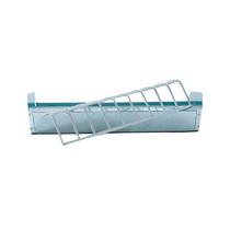 Kit 4PC Comedouro Calha 100 Cm Galvanizado - Pet Solution