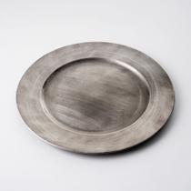 Kit 4Pç Sousplat Silver Antique 33cm