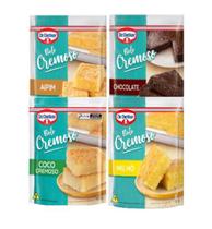 Kit 4un Bolo cremoso c/ sabor Mesclado - Dr. Oetker