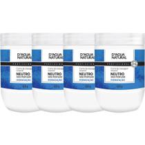 Kit 4un creme massagem neutro sem perfume 650g dagua natural Kit 4un creme massagem neutro sem perfume 650g dagua natural