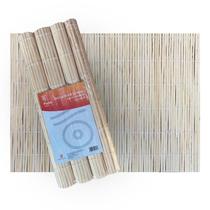 Kit 4UN Jogo Americano Bambu Mesa Jantar Sala Restaurante