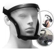 Kit 4un Máscara Poeira Facial Transparente Proteção Total