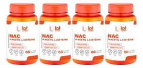 Kit 4un Nac 600mg 60 Cápsulas