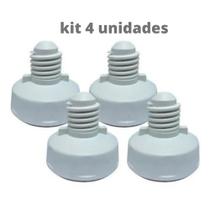 Kit 4un Pe Nivelador Compatível para Maquina Lava Roupa Electrolux