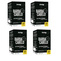 Kit 4un Suplemento Alimentar Barba e Cabelo 60Cps - Duom Kit 4un Suplemento Alimentar Barba e Cabelo 60Cps - Duom