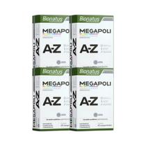 Kit 4un Suplemento Alimentar Megapoli A-Z 60Cpr - Bionatus Kit 4un Suplemento Alimentar Megapoli A-Z 60Cpr - Bionatus