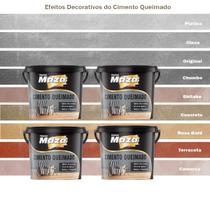 Kit 4und Cimento Queimado Maza 5,6kg Premium