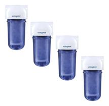Kit 4und Filtro Água Multiuso Aqualar Ap200 Transparente 3m