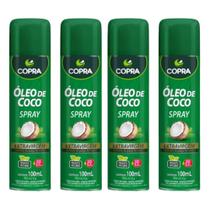 Kit 4uni Óleo de Coco Extra Virgem Spray 100ml - Copra