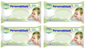 Kit 4uni Toalha Umedecida Personalidade Baby Kit 4uni Toalha Umedecida Personalidade Baby