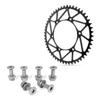 Kit 4win Coroa Aço C/ Parafusos Honda Crf 230/250f Beta Rr 250/350