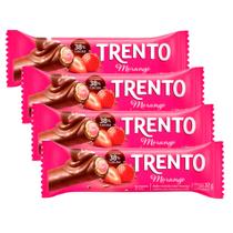 Kit 4X 32g Chocolate Trento Morango