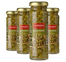 Kit 4X Alcaparras La Pastina Peso Drenado 60G