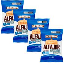 Kit 4x Alfajor Com Whey Protein - 55g cada - Todos Sabores - Dr Peanut