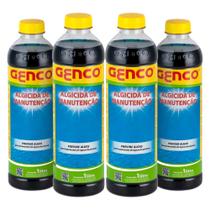 Kit 4x Algicida Manutenção 1L - Genco Kit 4x Algicida Manutenção 1L - Genco