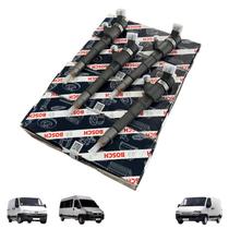 Kit 4x Bico Injetor Ducato Boxer Jumper 2.3 16V 2006 2007 2008 2009 2010 2011 2012 2013 2014 Original BOSCH BIK286