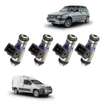 Kit 4x Bico Injetor Fiat Palio Uno Fire Fiorino 1.0 1.3 1.5 8v 2003 2004 2005 BIK1302 Kit 4x Bico Injetor Fiat Palio Uno Fire Fiorino 1.0 1.3 1.5 8v 2003 2004 2005 BIK1302