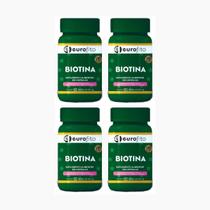Kit 4x Biotina Com 60 capsúlas 500mg