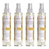 Kit 4x Body Splash Desodorante Colônia Banho de Vanilla 130ml Kit 4x Body Splash Desodorante Colônia Banho de Vanilla 130ml