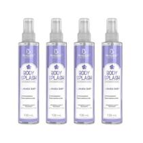 Kit 4x Body Splash Desodorante Colônia Lavanda Baby 130ml