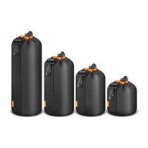 Kit 4x Bolsas para Lente Neewer Neoprene Resistente Água