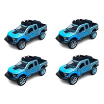 Kit 4x Brinquedo carrinho Camionete 4x4 propulsão - AP TOYS