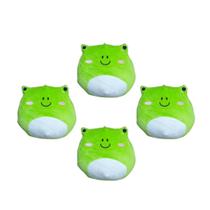 Kit 4x Brinquedos Pelúcia de Animais Sapo - Ty Rara Kit 4x Brinquedos Pelúcia de Animais Sapo - Ty Rara
