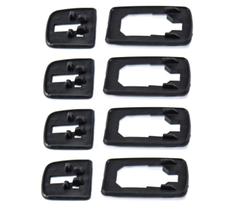 Kit 4x Calços Guarnição Maçanetas Portas Gol Parati G2 Bola Golf 1994 A 1998