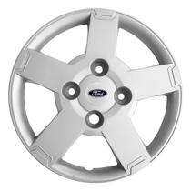 Kit 4X Calota Ford Ka Fiesta Aro 13 Emblema 013Cb