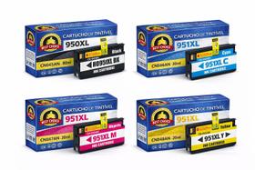 Kit 4x Cartucho Tinta Compativel 950xl 951xl Cn045n 8100 8600 251dw 276dw 8610 Kit 4x Cartucho Tinta Compativel 950xl 951xl Cn045n 8100 8600 251dw 276dw 8610