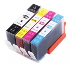 Kit 4x Cartuchos 670xl 3525 4615 4625 5525 Ink Advantage