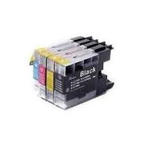 Kit 4x Cartuchos Compatíveis LC75 75 79 CYMBK 100% Novos p/ J6910DW J430W J435W Kit 4x Cartuchos Compatíveis LC75 75 79 CYMBK 100% Novos p/ J6910DW J430W J435W