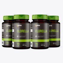 Kit 4x - Clorella - 70 cápsulas - Omix