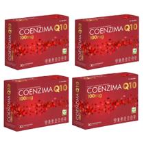 Kit 4x Coenzima Q10 100 mg Vegano 4x30 comprimidos IDNLabs Kit 4x Coenzima Q10 100 mg Vegano 4x30 comprimidos IDNLabs