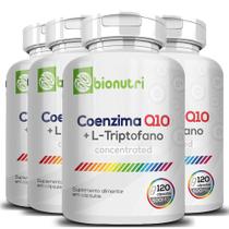 Kit 4x Coenzima Q10 120 Cápsulas 500Mg Bionutri