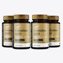 Kit 4X - Coenzima Q10 Omix Health - 60 Cápsulas - Omix