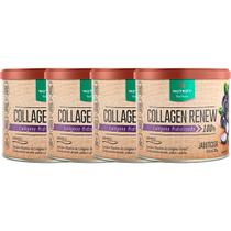 Kit 4x Collagen Renew Jabuticaba Sabor Verisol Hidrolisado Suplemento Alimentar Vitamina Vit A B C D e E - 300g - Nutrify