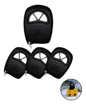 Kit 4x Controle Remoto Jfl 3 Teclas Tx-4r 4.0 433 Mhz