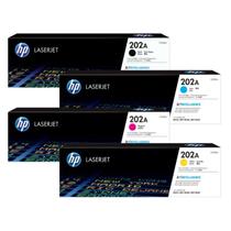 Kit 4x Cores Toner 202A M281FDW M254DW I BK+C+Y+M
